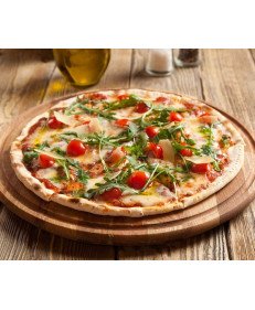 Pizza Fit ao molho de tomate