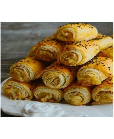 Rolls de Frango com queijo
